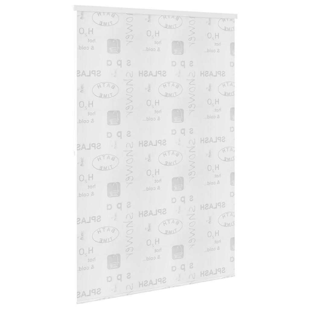 vidaXL Duschrollo 160x240 cm Splash-Design