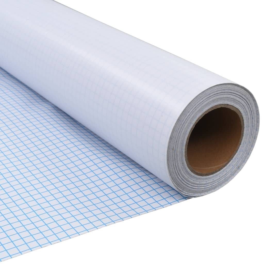 vidaXL Fensterfolie Matt Grau 0,9x100 m PVC