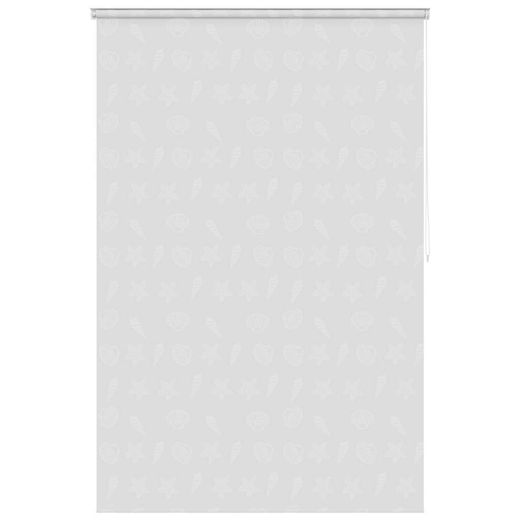 vidaXL Duschrollo 140x240 cm Seesternmuster