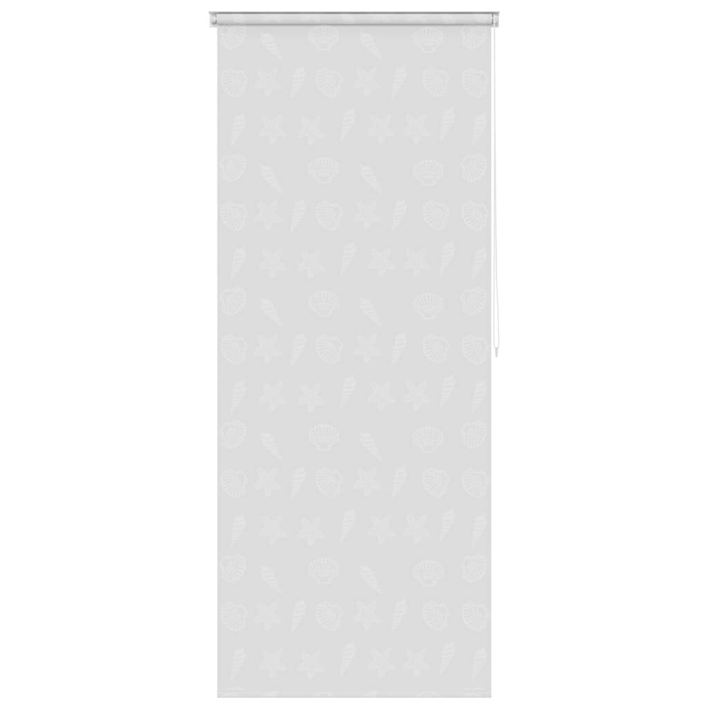 vidaXL Duschrollo 100x240 cm Seesternmuster