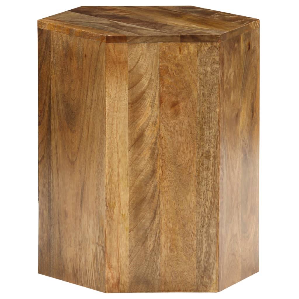 vidaXL Couchtisch-Set 3-teilig Mangoholz Massiv