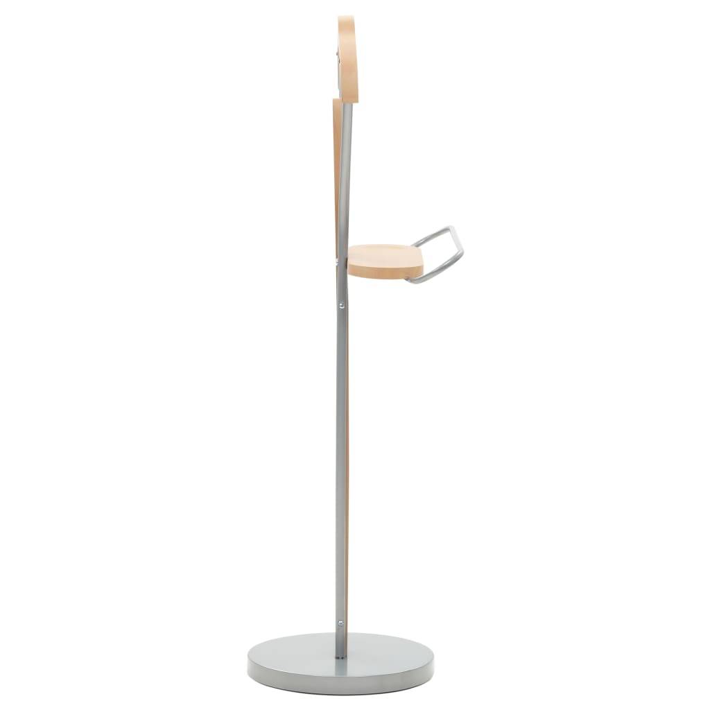 vidaXL Anzugständer 45 x 35 x 107 cm Naturell