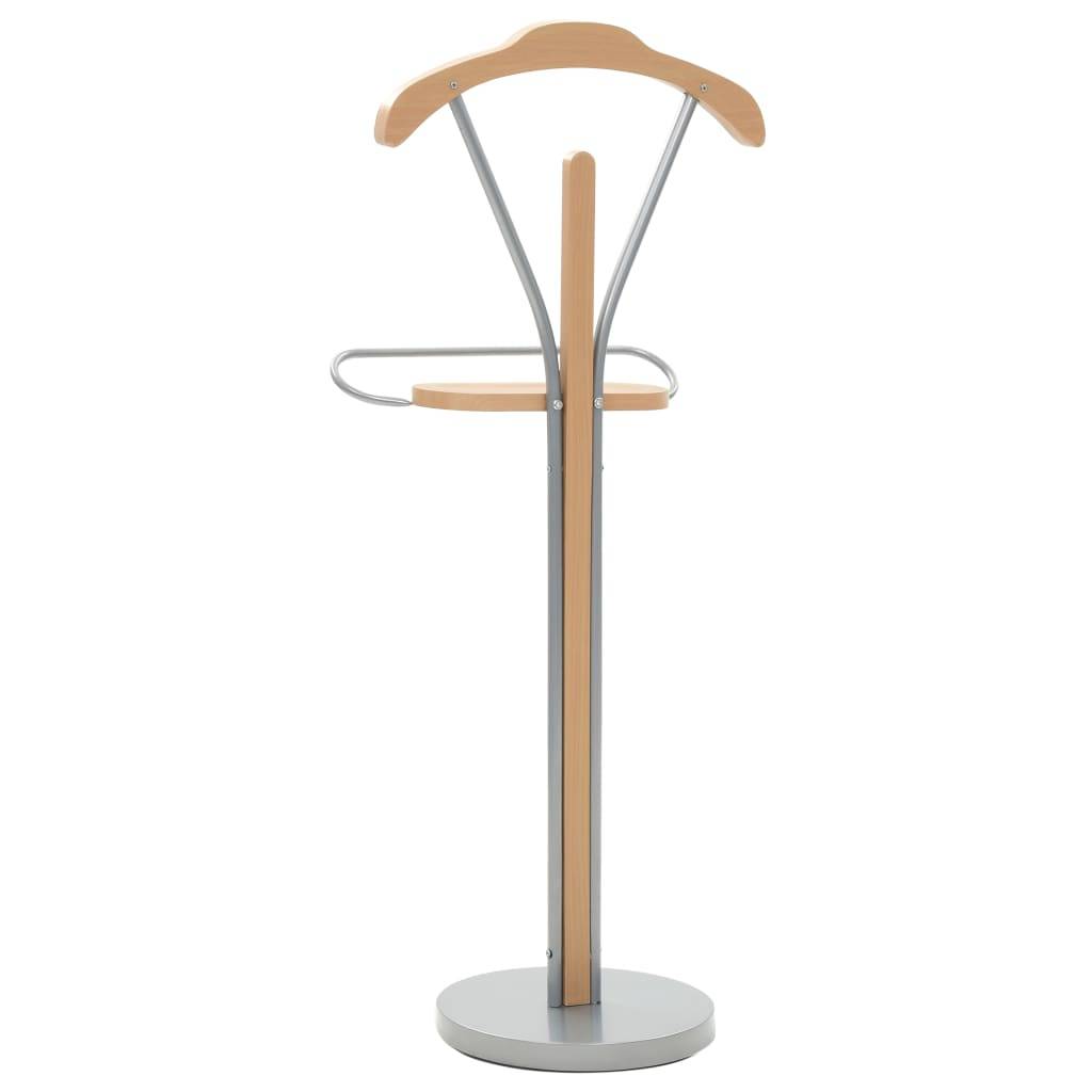 vidaXL Anzugständer 45 x 35 x 107 cm Naturell