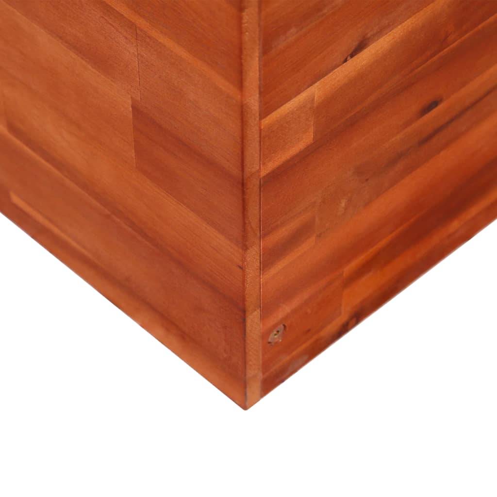 vidaXL Garten-Hochbeet Akazienholz 200x50x50 cm