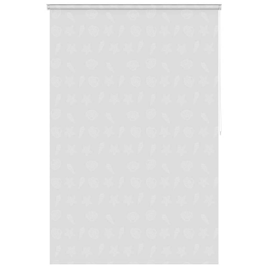 vidaXL Duschrollo 160x240 cm Seesternmuster