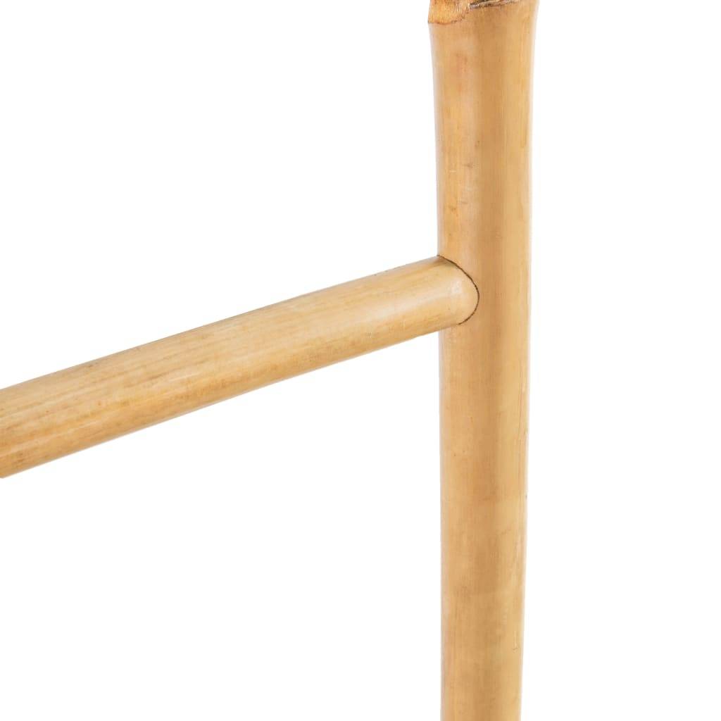 vidaXL Handtuchleiter mit 5 Sprossen Bambus 150 cm