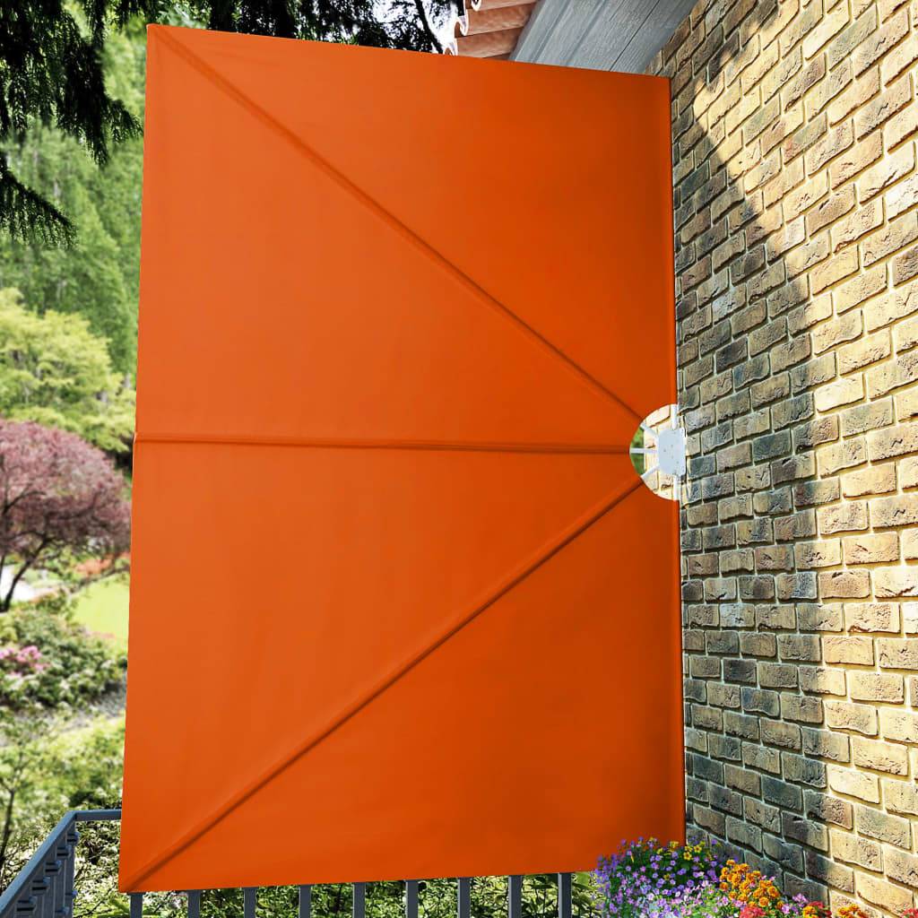 vidaXL Faltbarer Terrassen-Seitenfächer Terracotta-Rot 300×200 cm