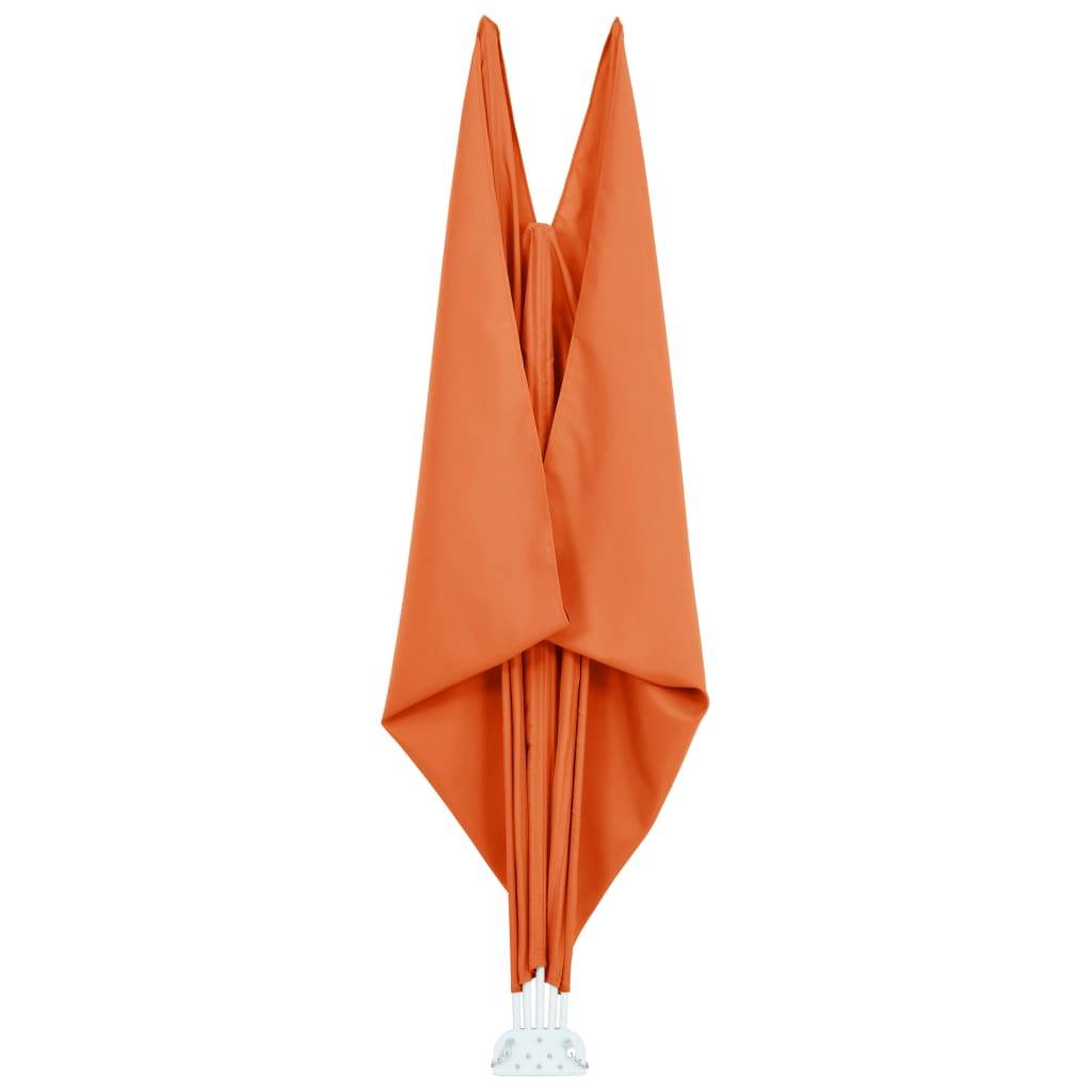 vidaXL Faltbarer Terrassen-Seitenfächer Terracotta-Rot 300×200 cm
