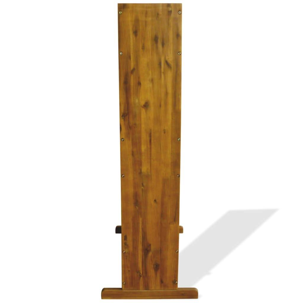 vidaXL Garten-Hochbeet 3 Ebenen Akazie Massivholz