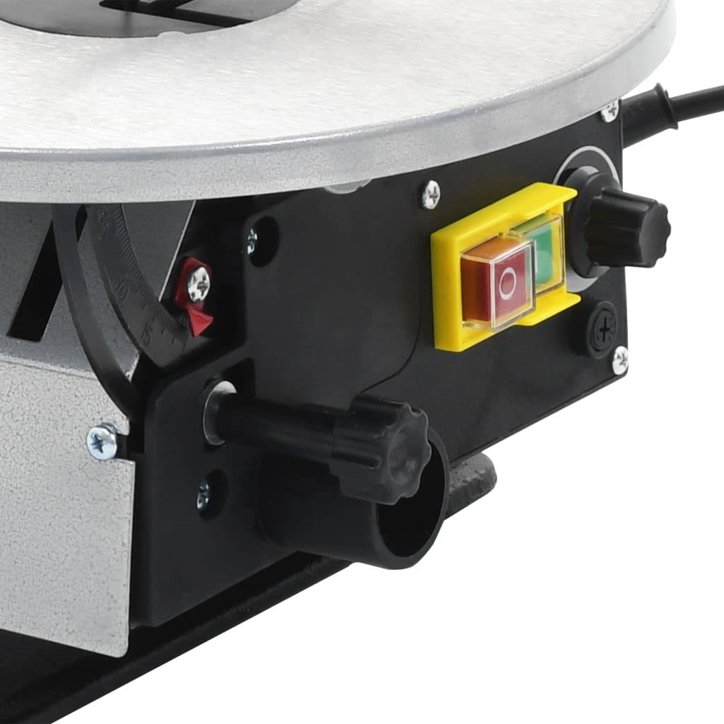 vidaXL Dekupiersäge mit Beleuchtung Stahl Schnitttiefe 406 mm