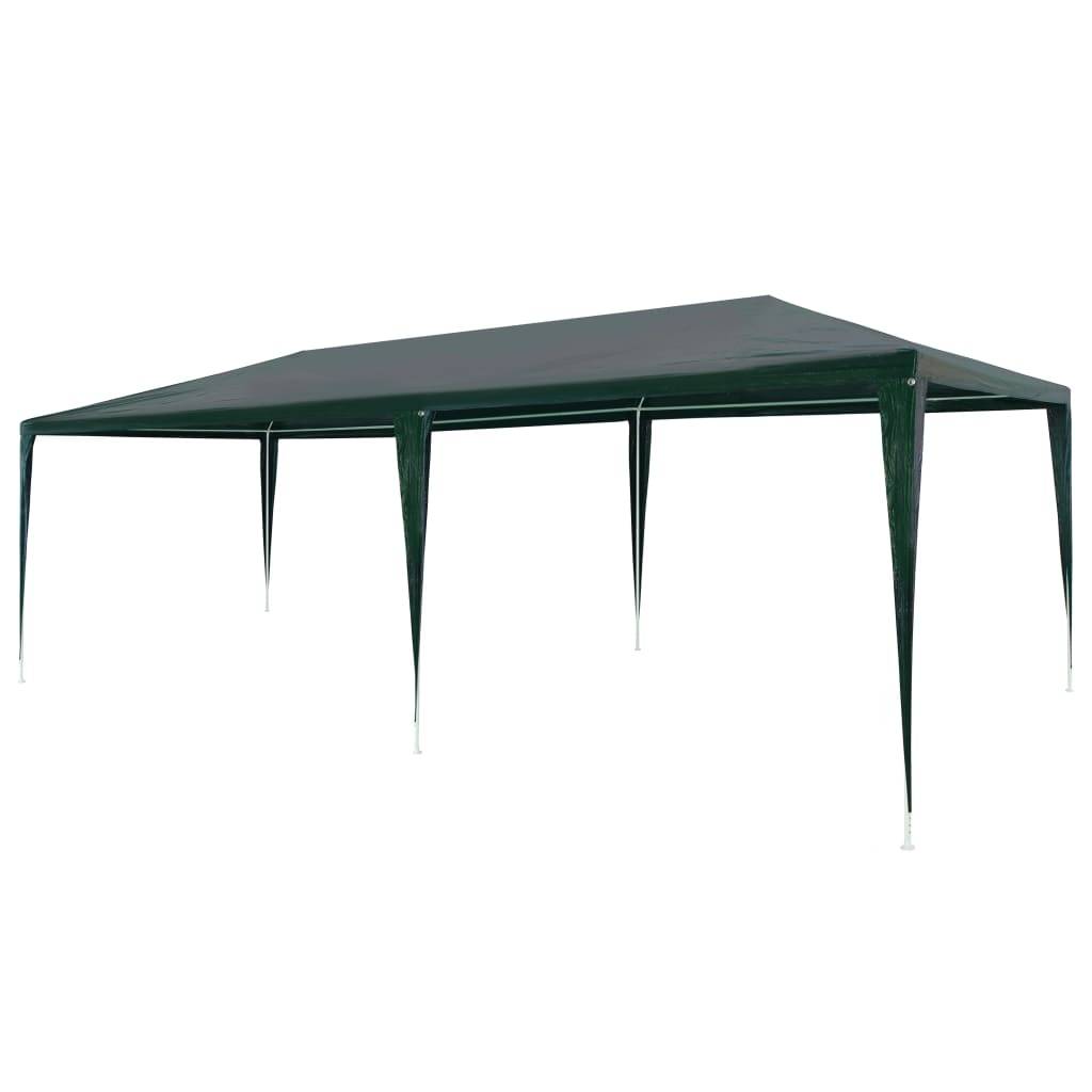 vidaXL Partyzelt 3x6 m PE Grün
