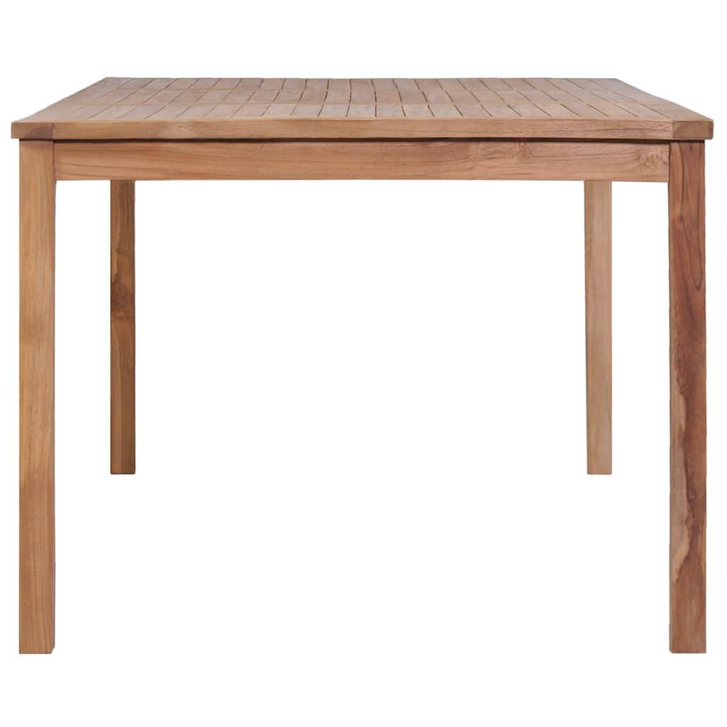 vidaXL Gartentisch 200x100x77 cm Massivholz Teak