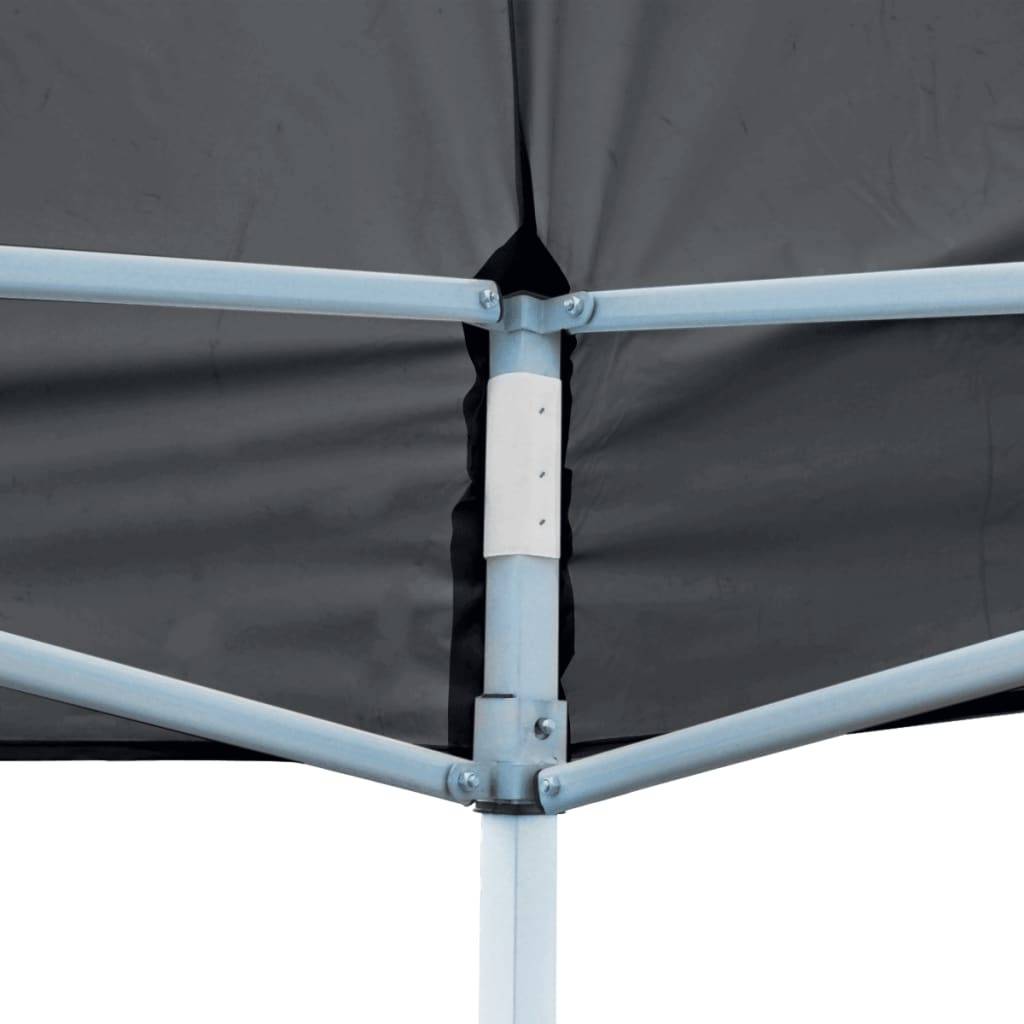 vidaXL Pop-Up Partyzelt mit Seitenwänden Faltbar 3 x 6 m Anthrazit