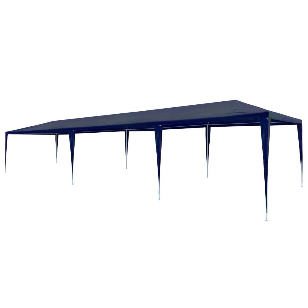 vidaXL Partyzelt 3x9 m PE Blau