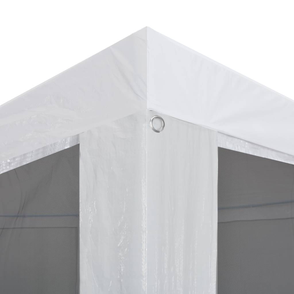 vidaXL Partyzelt mit 10 Mesh-Seitenwänden 12 x 3 m