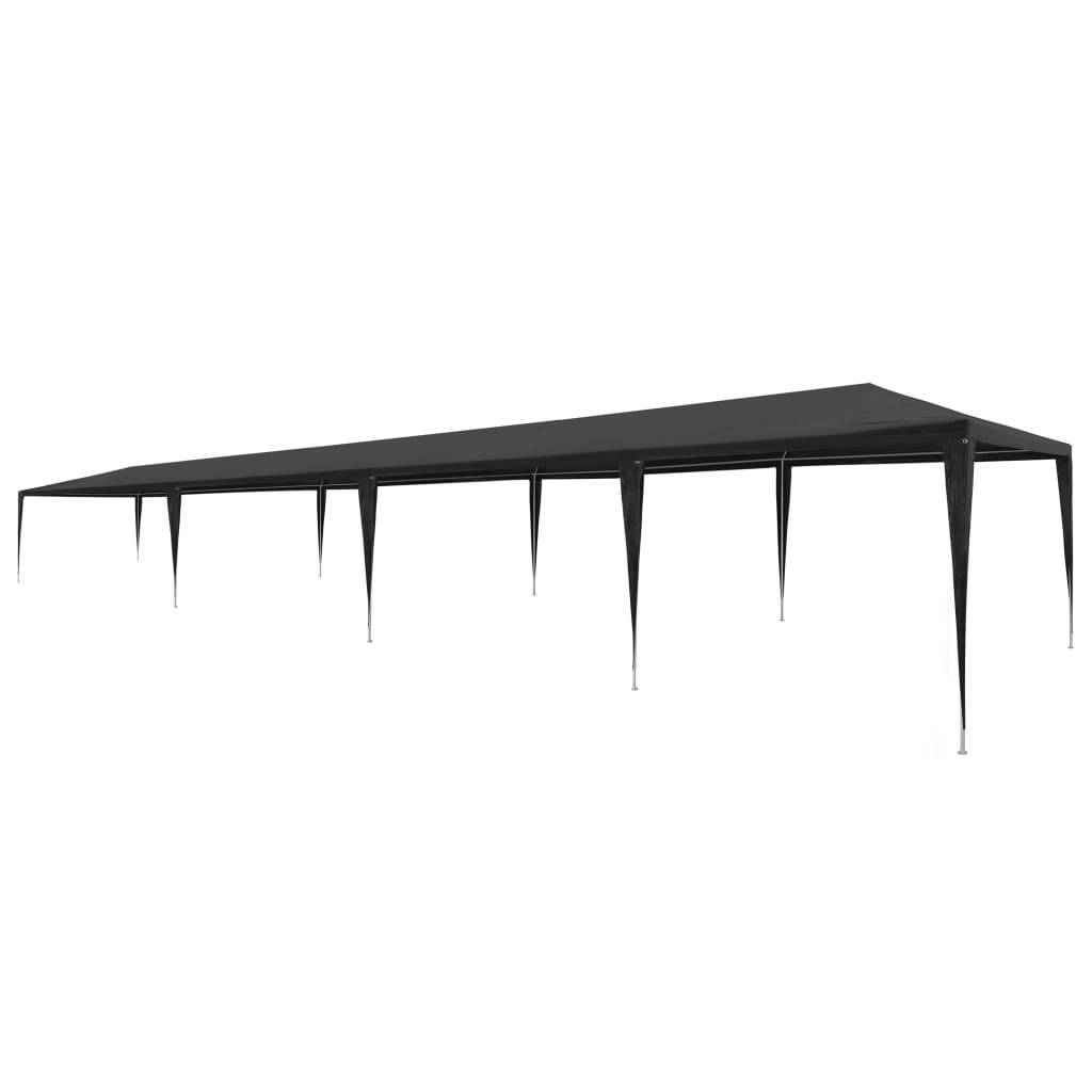 vidaXL Partyzelt 3x12 m PE Anthrazit