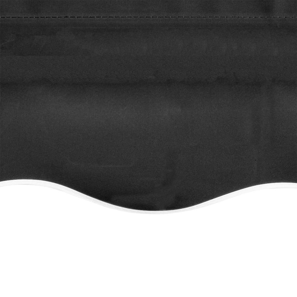 vidaXL Markisenbespannung Canvas Anthrazit 350x250 cm