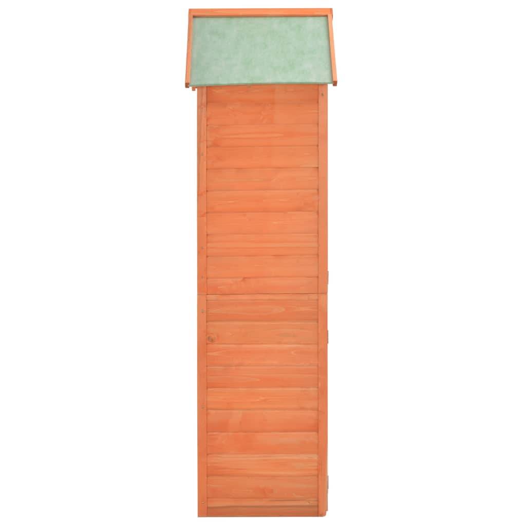 vidaXL Garten-Geräteschuppen 71x60x213 cm Holz