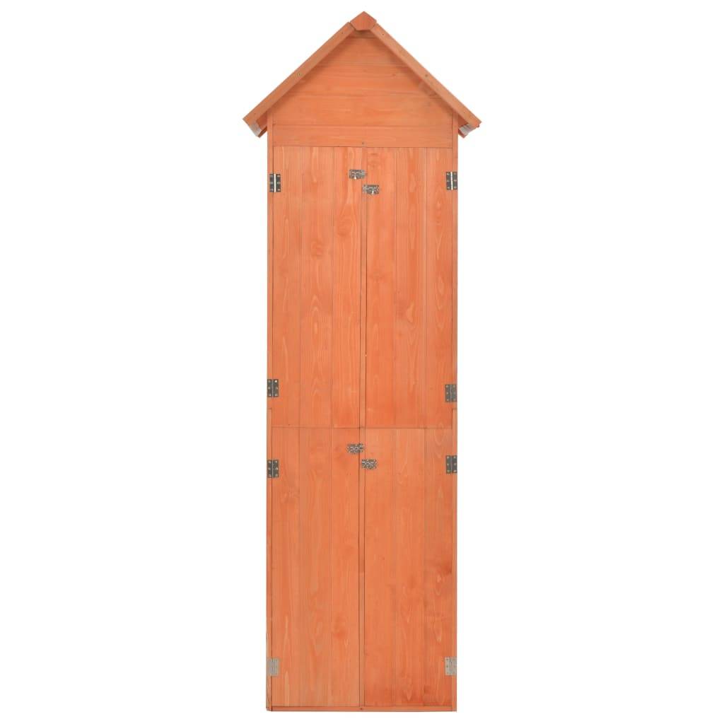 vidaXL Garten-Geräteschuppen 71x60x213 cm Holz