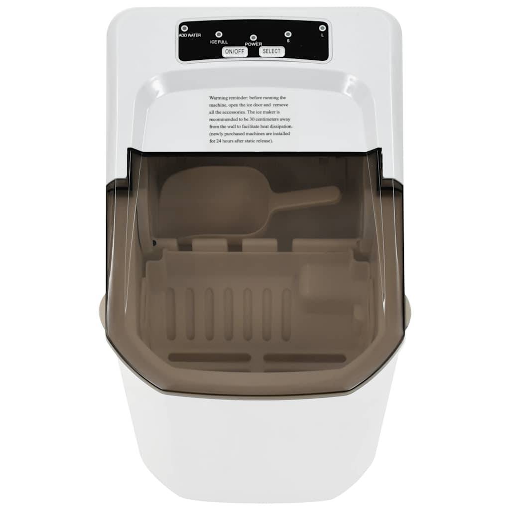 vidaXL Eiswürfelbereiter Weiß 1,4 L 15 kg / 24 h