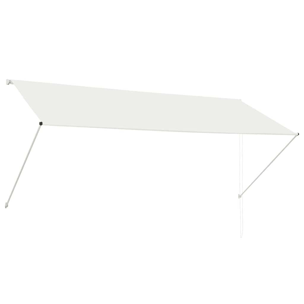 vidaXL Einziehbare Markise 300×150 cm Creme