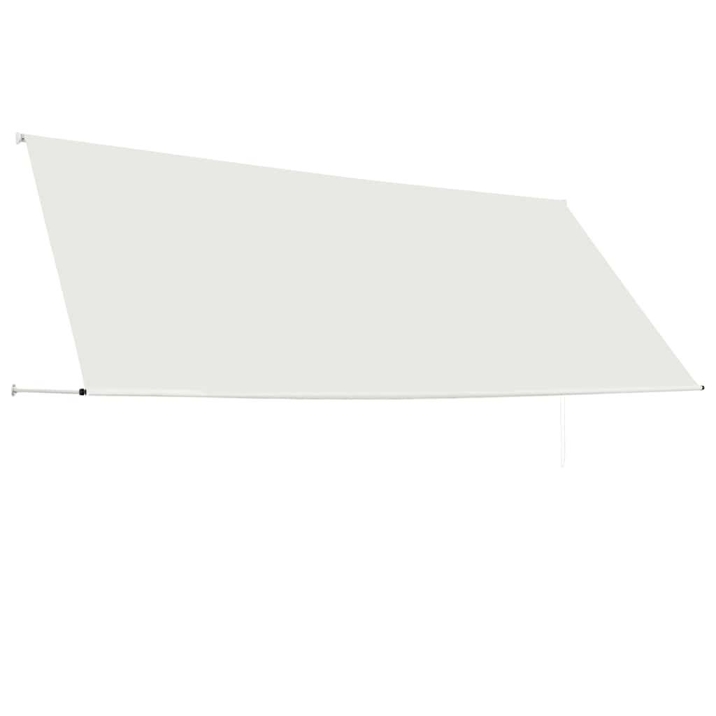 vidaXL Einziehbare Markise 350×150 cm Creme