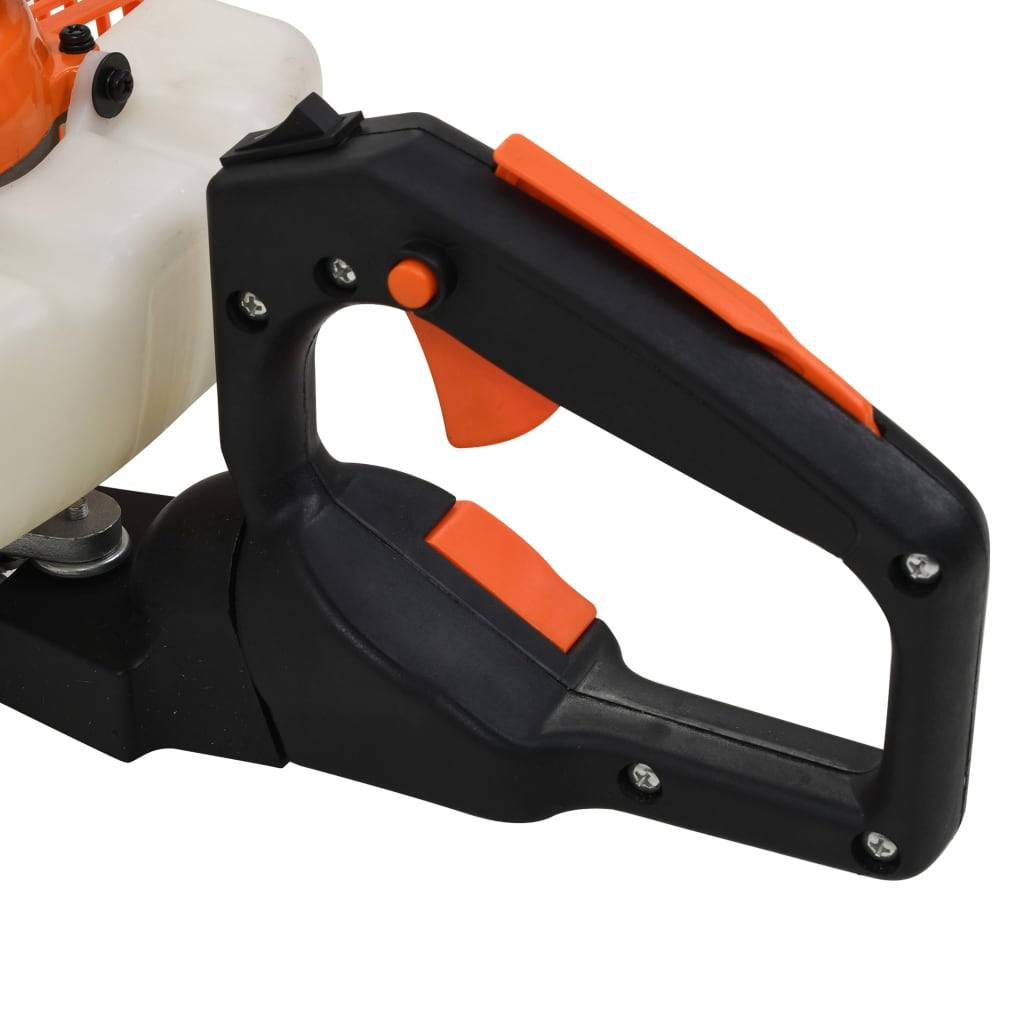 vidaXL Benzin-Heckenschere Orange und Schwarz 722 mm