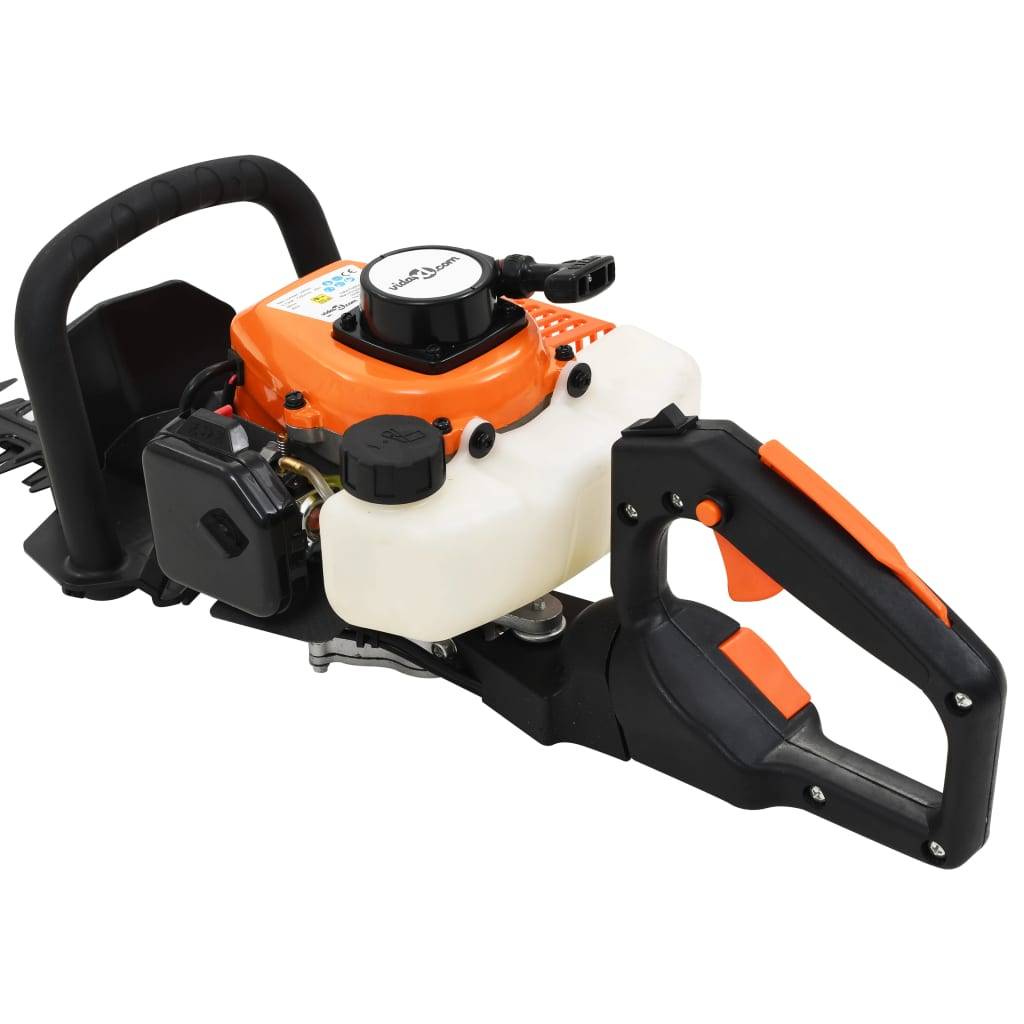 vidaXL Benzin-Heckenschere Orange und Schwarz 722 mm
