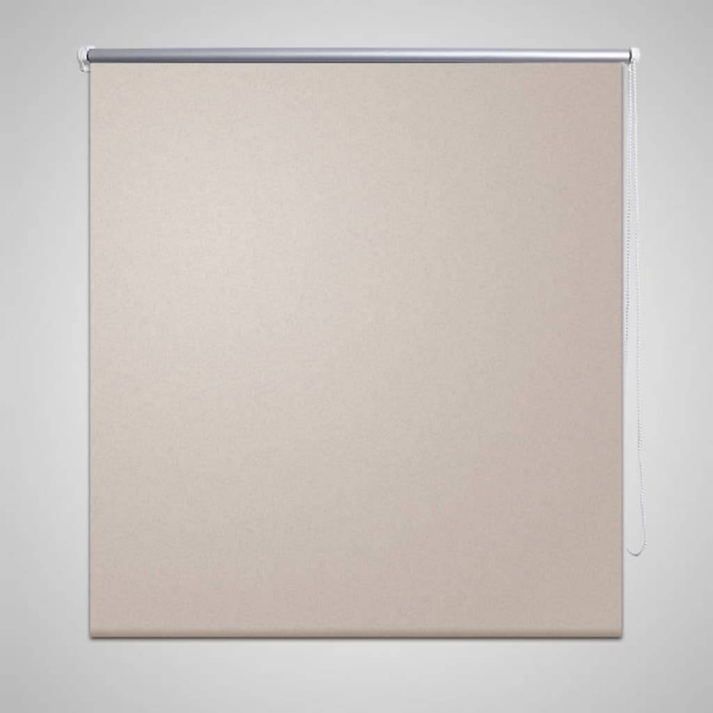 Verdunkelungsrollo 160 x 175 cm beige
