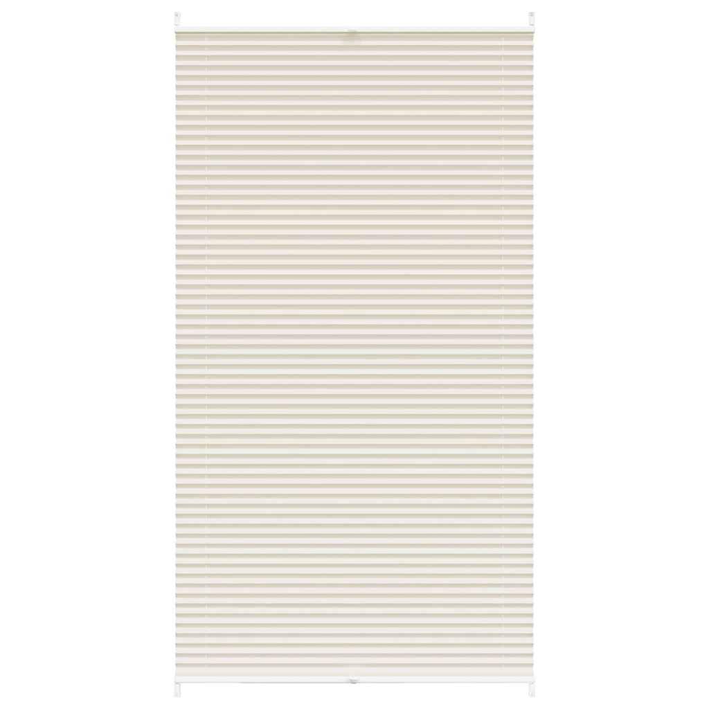 Plissee Faltrollo Rollo Plisseerollo 100x200cm Creme