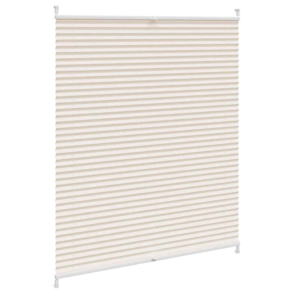 Plissee Faltrollo Rollo Plisseerollo 110x100cm Creme