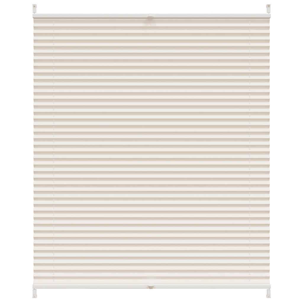 Plissee Faltrollo Rollo Plisseerollo 110x100cm Creme