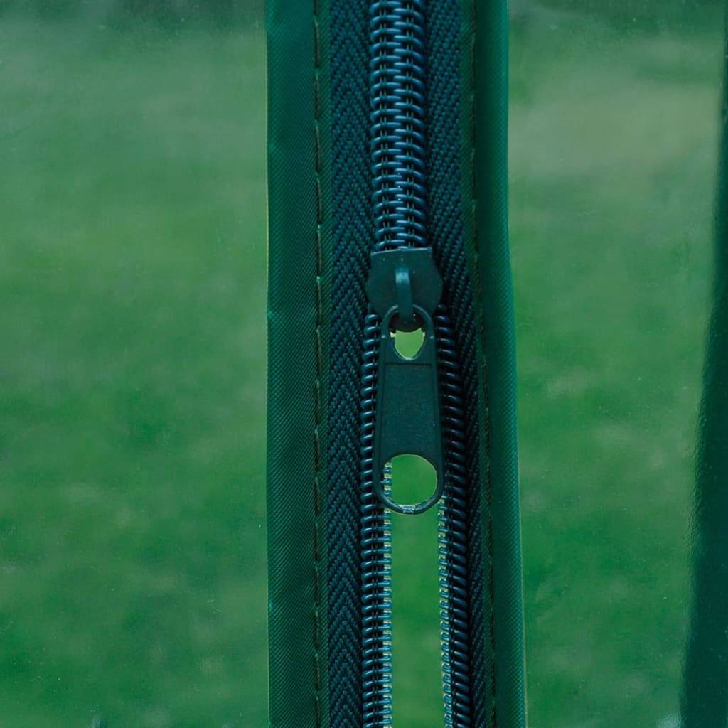 vidaXL Gewächshaus mit 4 Regalen