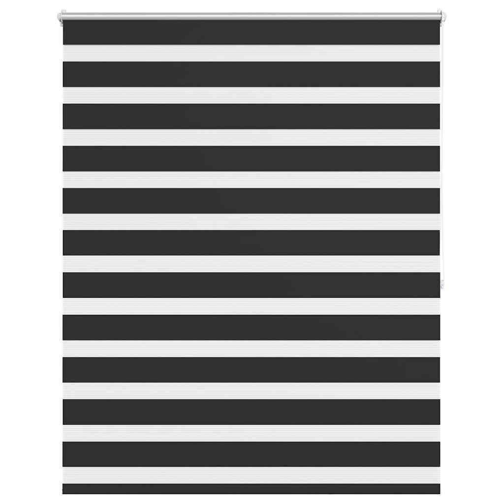 Doppelrollo Seitenzug 120 x 175 cm schwarz