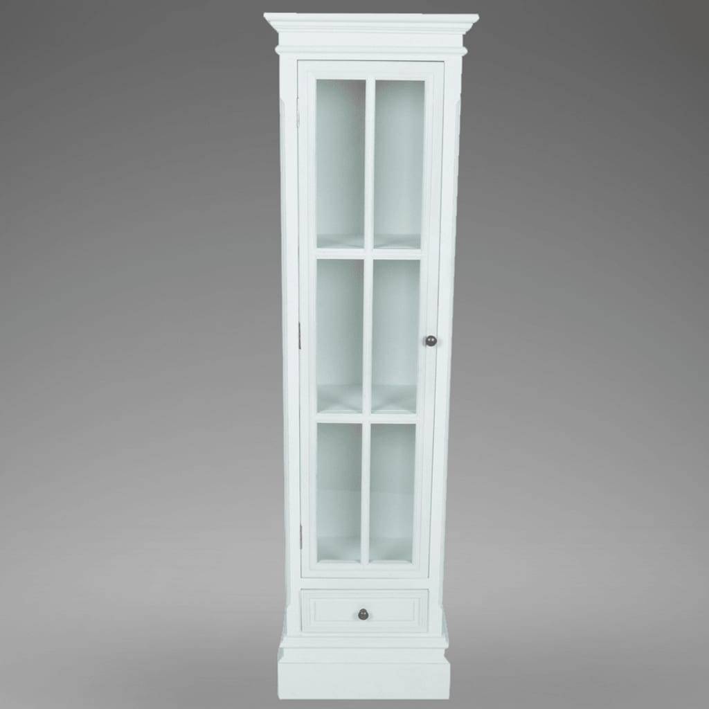 vidaXL Bücherregal 3 Fächer Weiß Holz