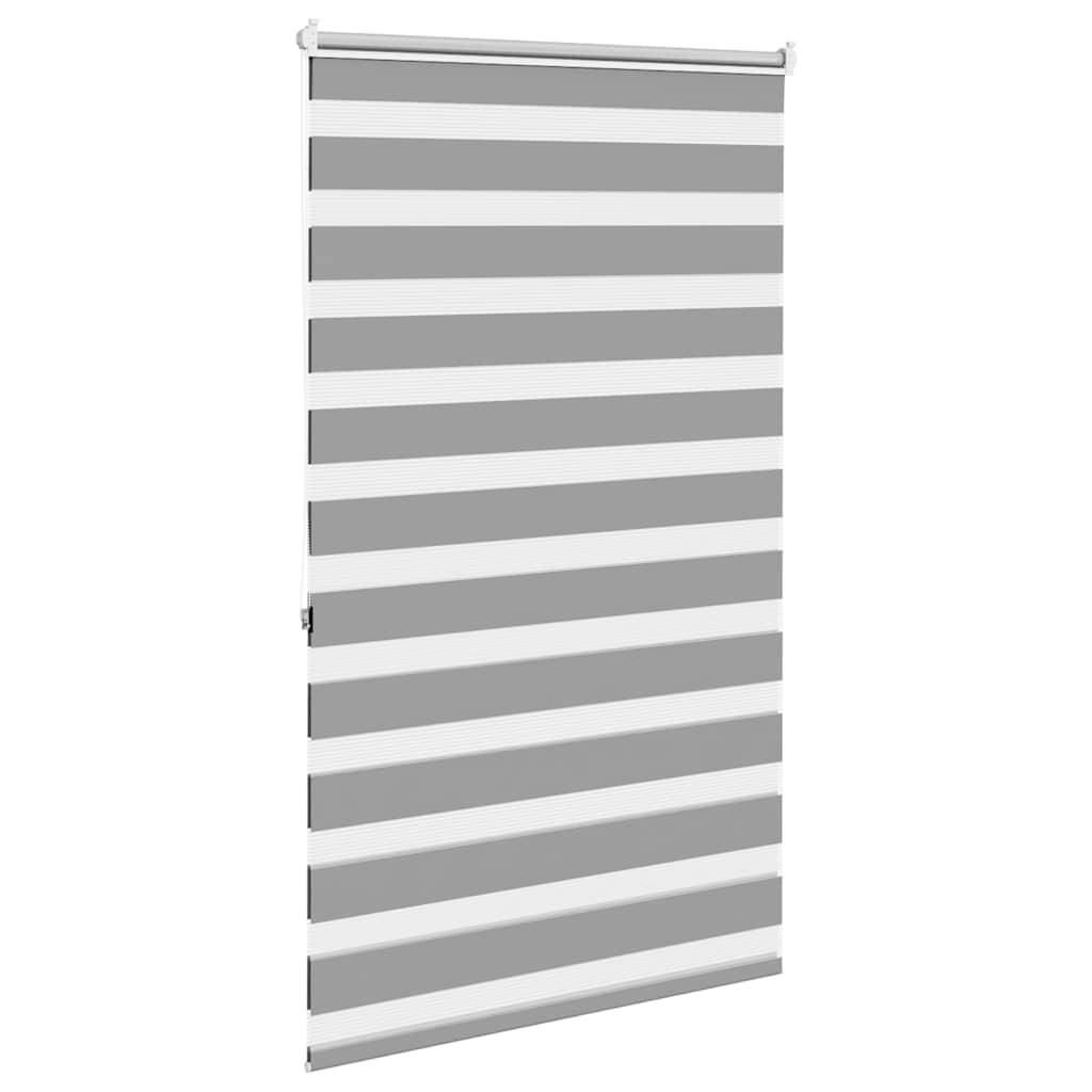 Doppelrollo Seitenzug Duo Rollo 80 x 175 cm grau