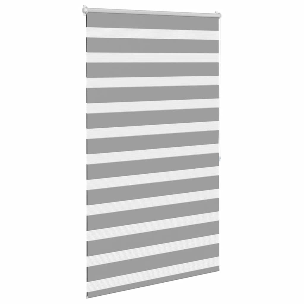 Doppelrollo Seitenzug Duo Rollo 80 x 175 cm grau