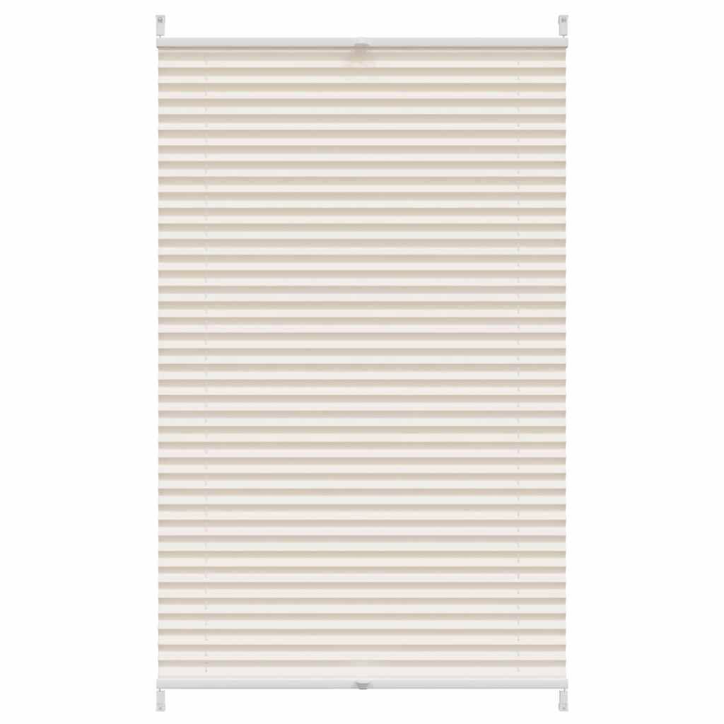 Plissee Faltrollo Rollo Plisseerollo 80x100cm Creme