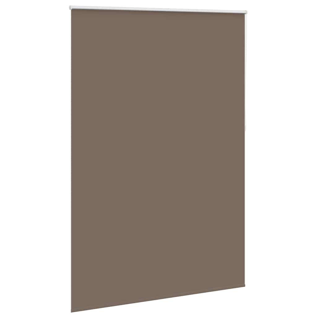 Verdunkelungsrollo 160 x 230 cm braun