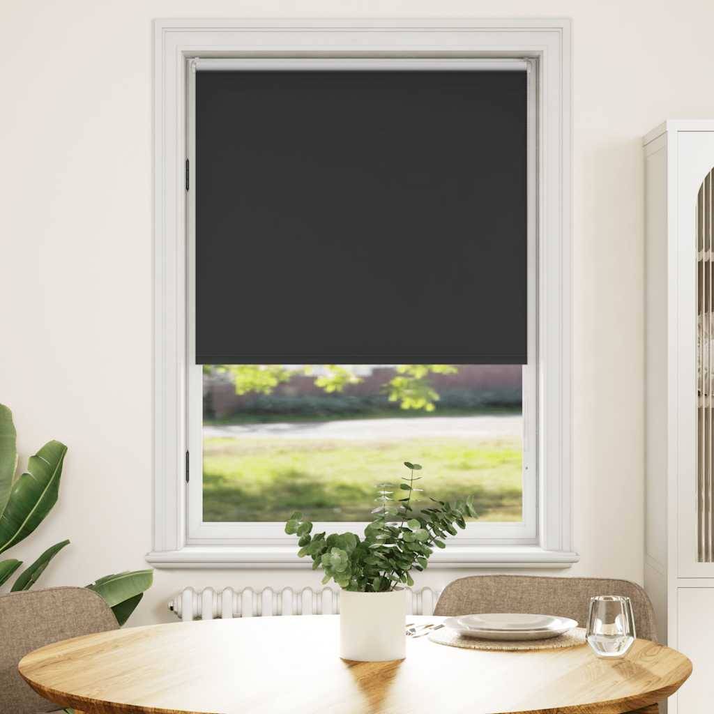 Verdunkelungsrollo Verdunklungsrollo 100 x 175 cm schwarz
