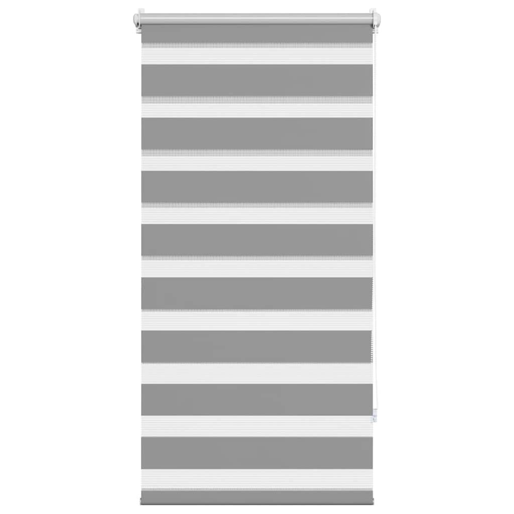 Doppelrollo Seitenzug 80 x 150 cm grau