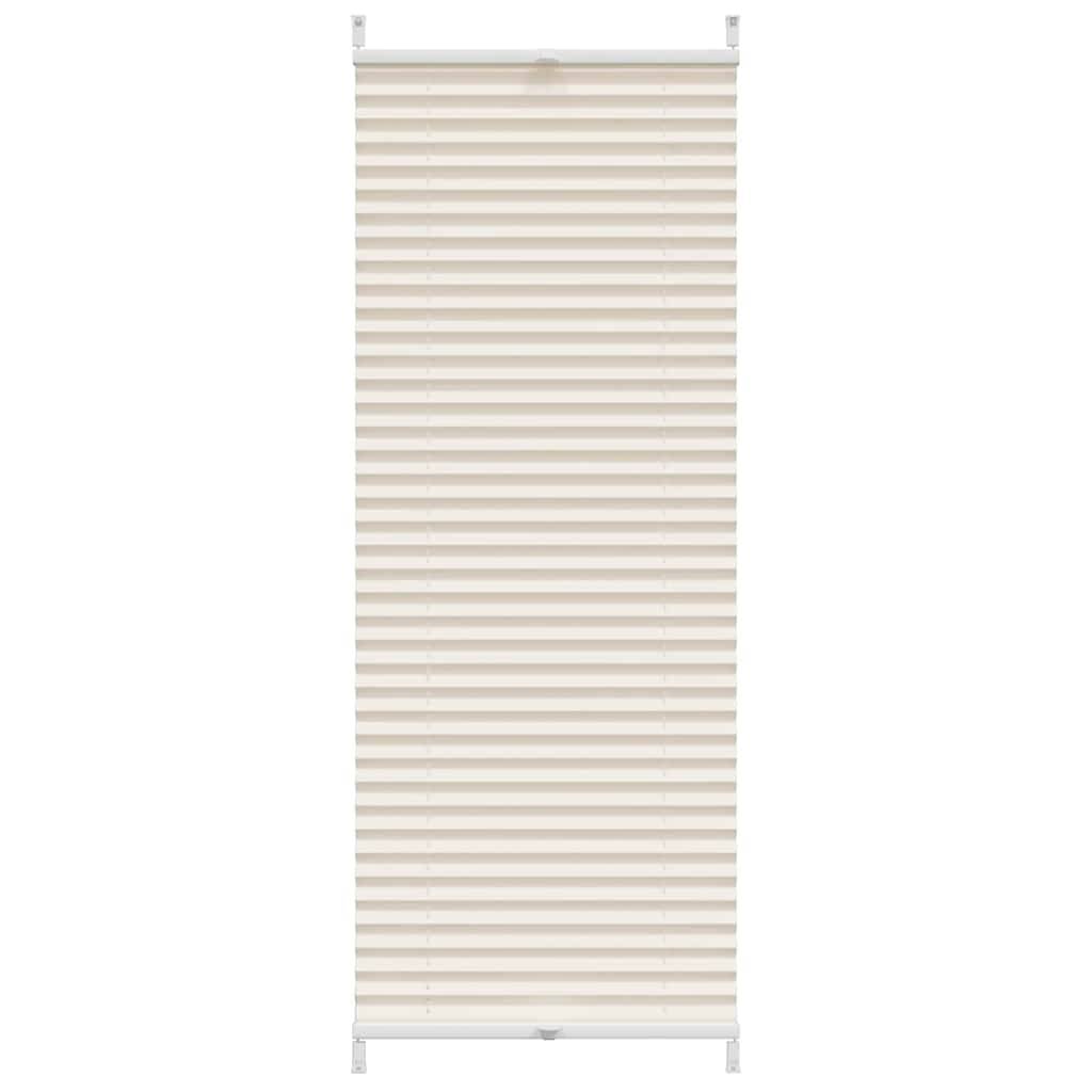 Plissee Faltrollo Rollo Plisseerollo 40x125cm Creme