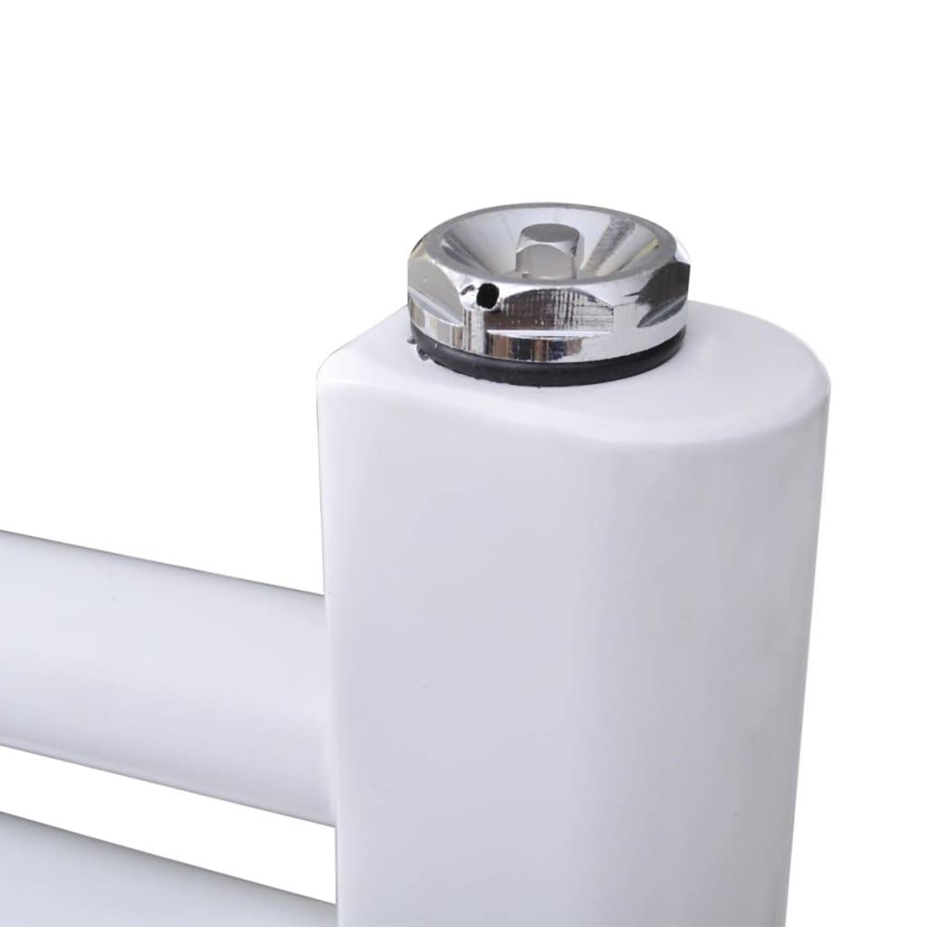 vidaXL Badheizkörper Handtuchhalter Gebogen 500x764 mm