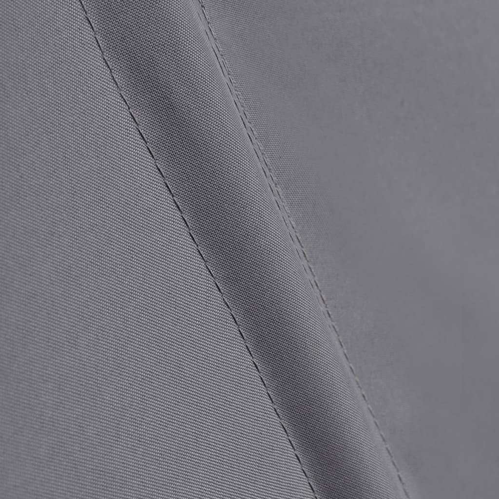vidaXL Faltbarer Balkonfächer Grau 160×240 cm