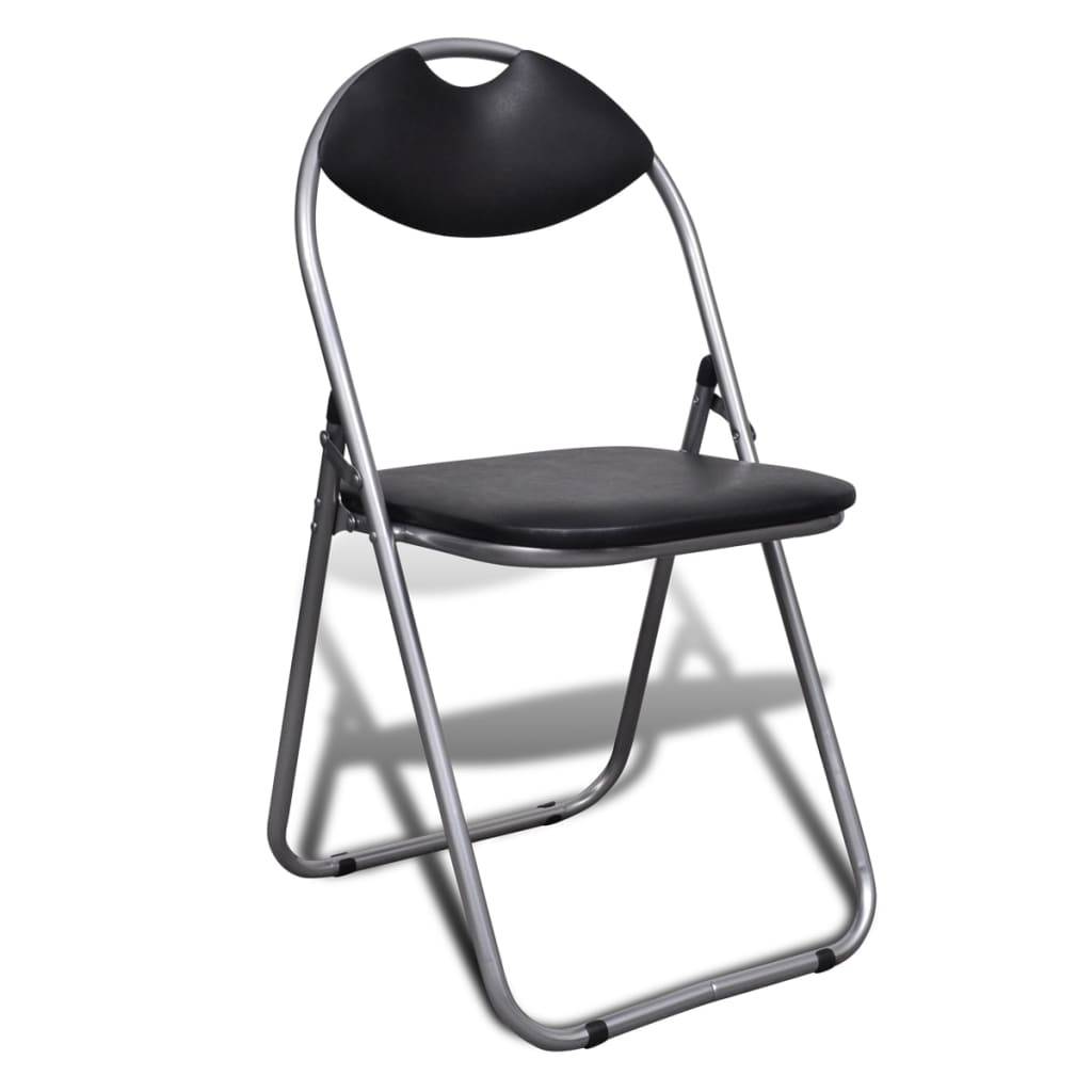 vidaXL Klappstühle 6 Stk. Kunstleder