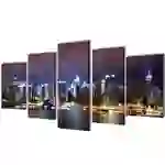 Bilder Dekoration Set New York in Farbe 200 x 100 cm Bilder Dekoration Set New York in Farbe 200 x 100 cm