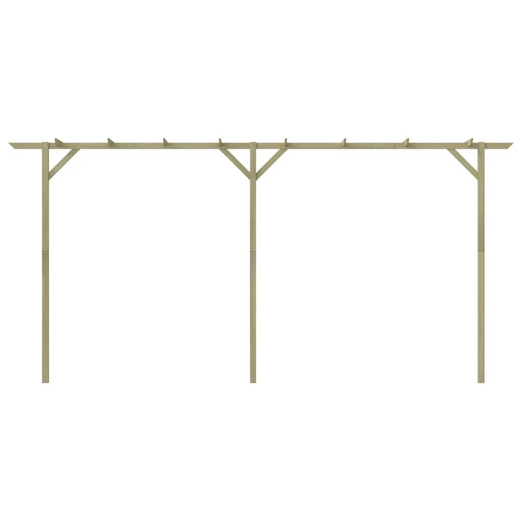 vidaXL Gartenpergola 410x40x203 cm Holz