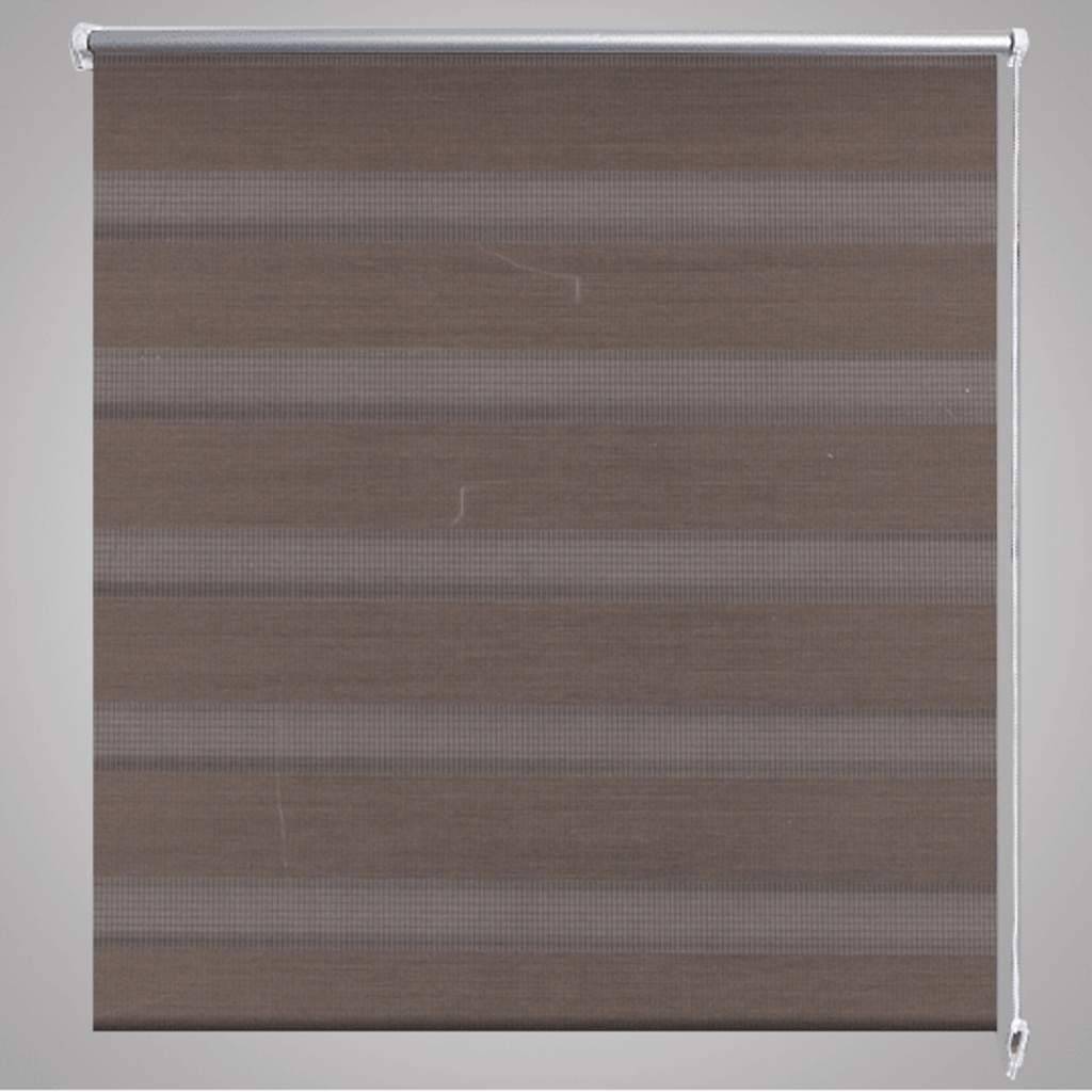 Doppelrollo Seitenzug Duo Rollo 120 x 175 cm brau