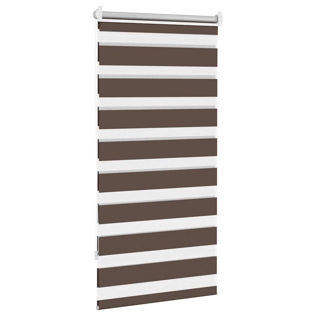 Doppelrollo 60 x 120 cm braun