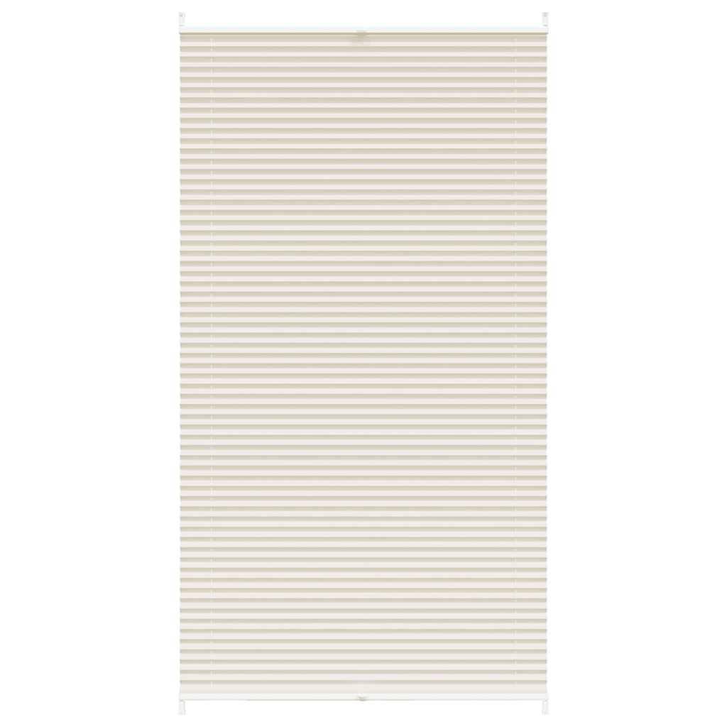 Plissee Faltrollo Rollo Plisseerollo 110x200cm Creme
